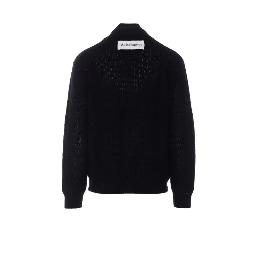 Amish Men Zip Sweater